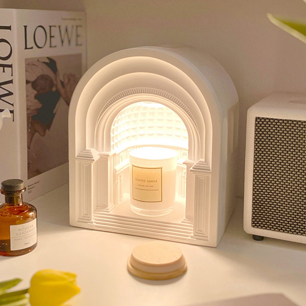 Félicie Aroma-Kerze Schmelzen Tischlampe, 2 Stile - Lumpaz