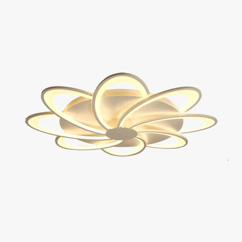Moderne Blumenförmige Deckenleuchte für Wohnzimmer, Schlafzimmer - Lumpaz