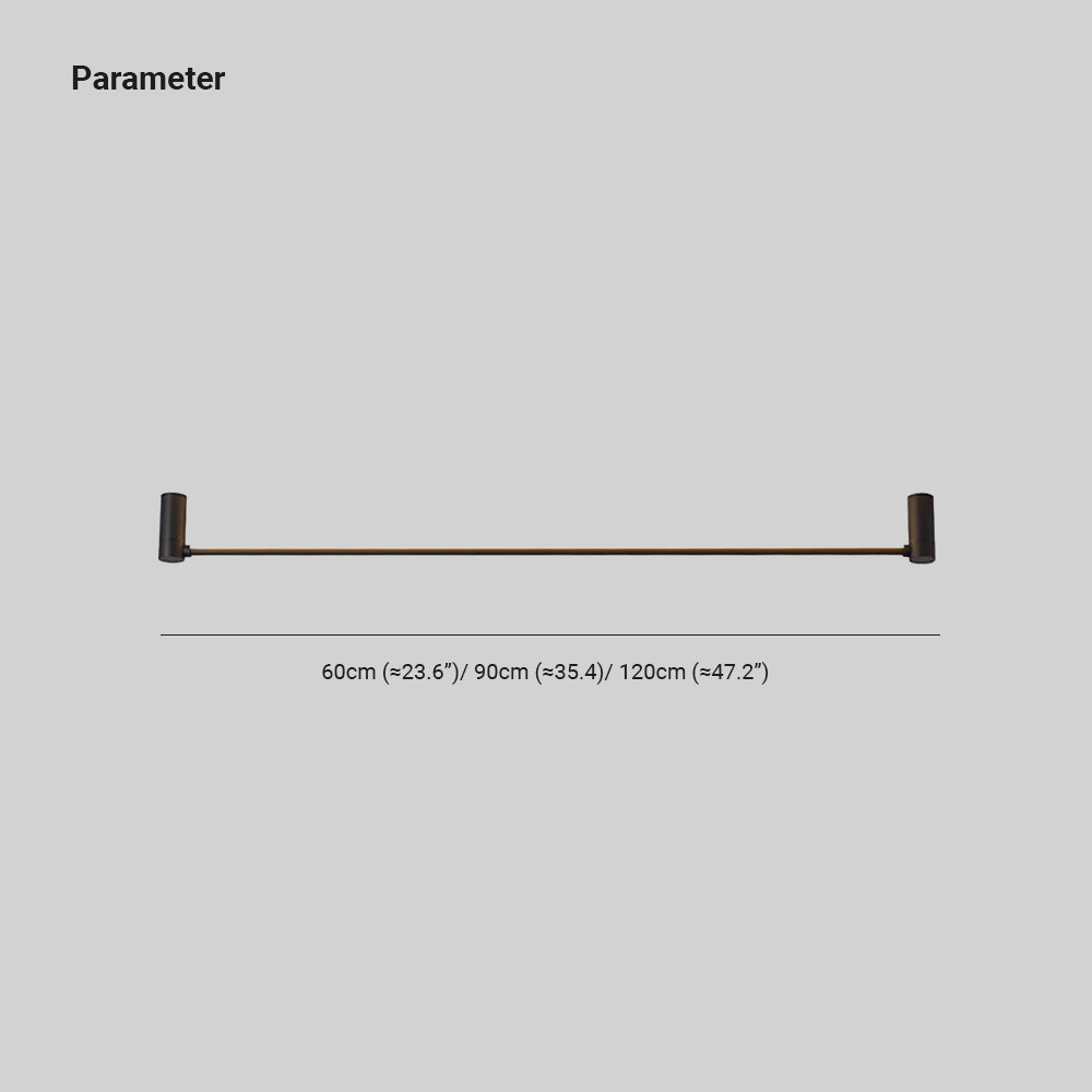 Edge Hausflur Deckenleuchte, L 60/90/120CM - Lumpaz