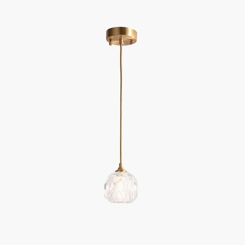 Moderne Pendelleuchte aus Metall für Schlafzimmer - Lumpaz