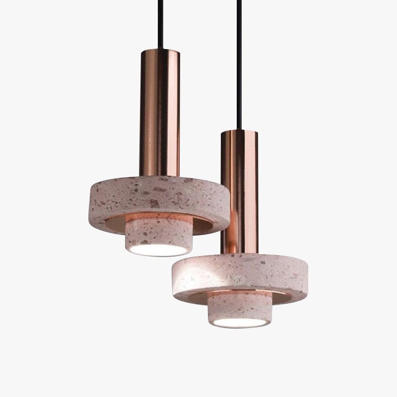 Zaid Pendelleuchte 4 Farben, Terrazzo - Lumpaz