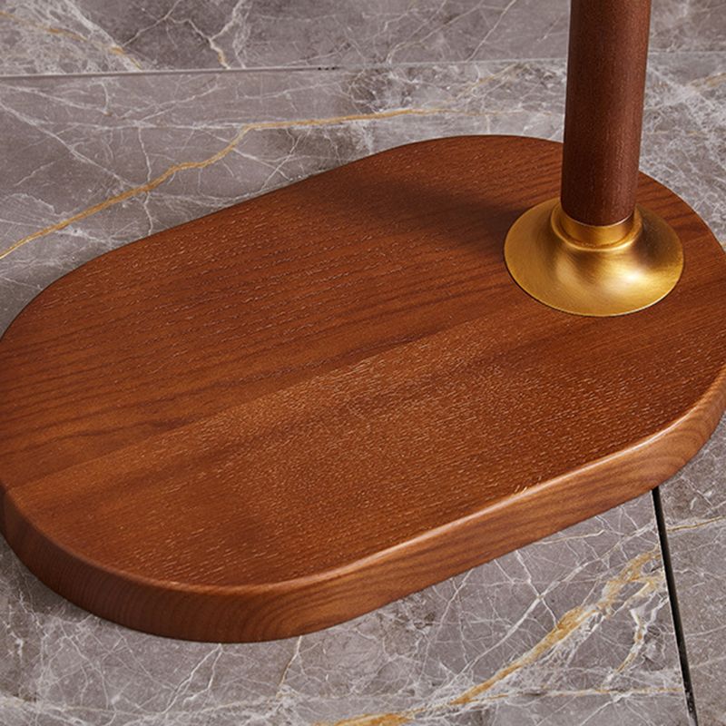 Ozawa Plissiert Stehleuchte, Metall & Holz, 196CM Lang - Lumpaz