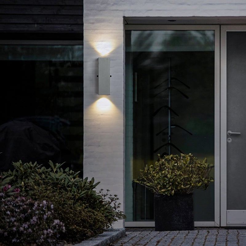 Orr Außenwandleuchte 2 Stile, Zement - Lumpaz