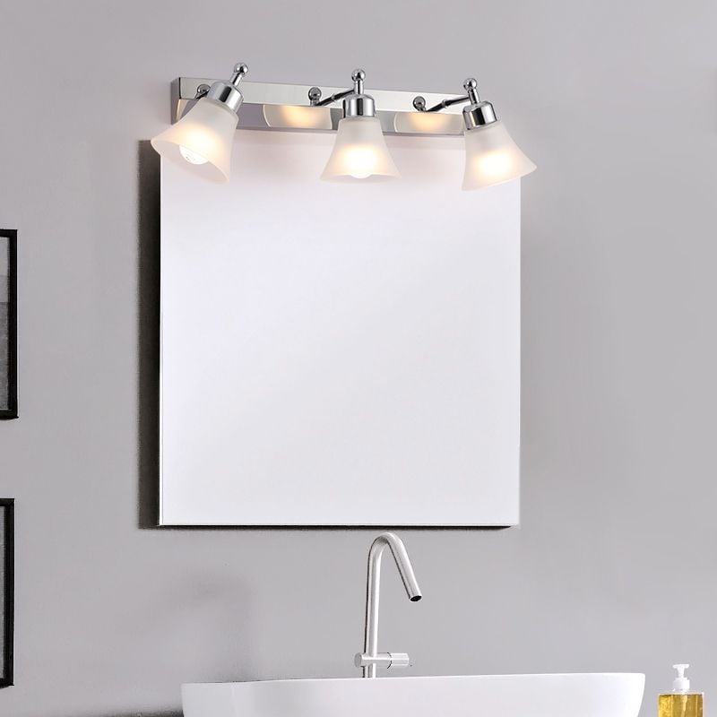Leigh Nordic Mirror Front Vanity Wandleuchte, 2/3/4-flammig, 30/46/58CM Lang - Lumpaz
