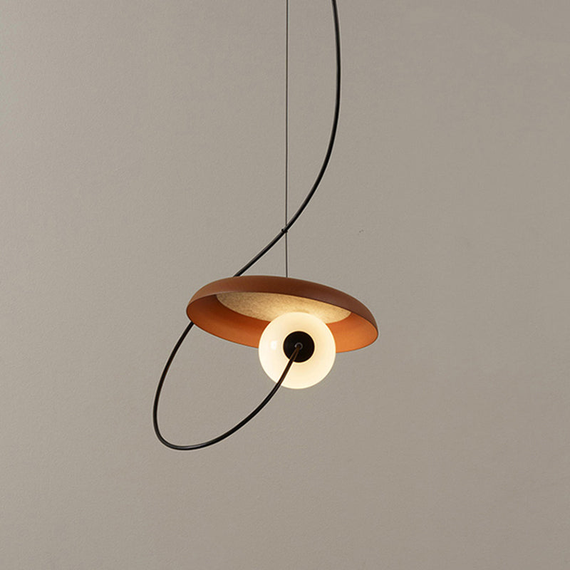 Avi Pendelleuchte 3 Farben, Glas, ∅25/35CM - Lumpaz