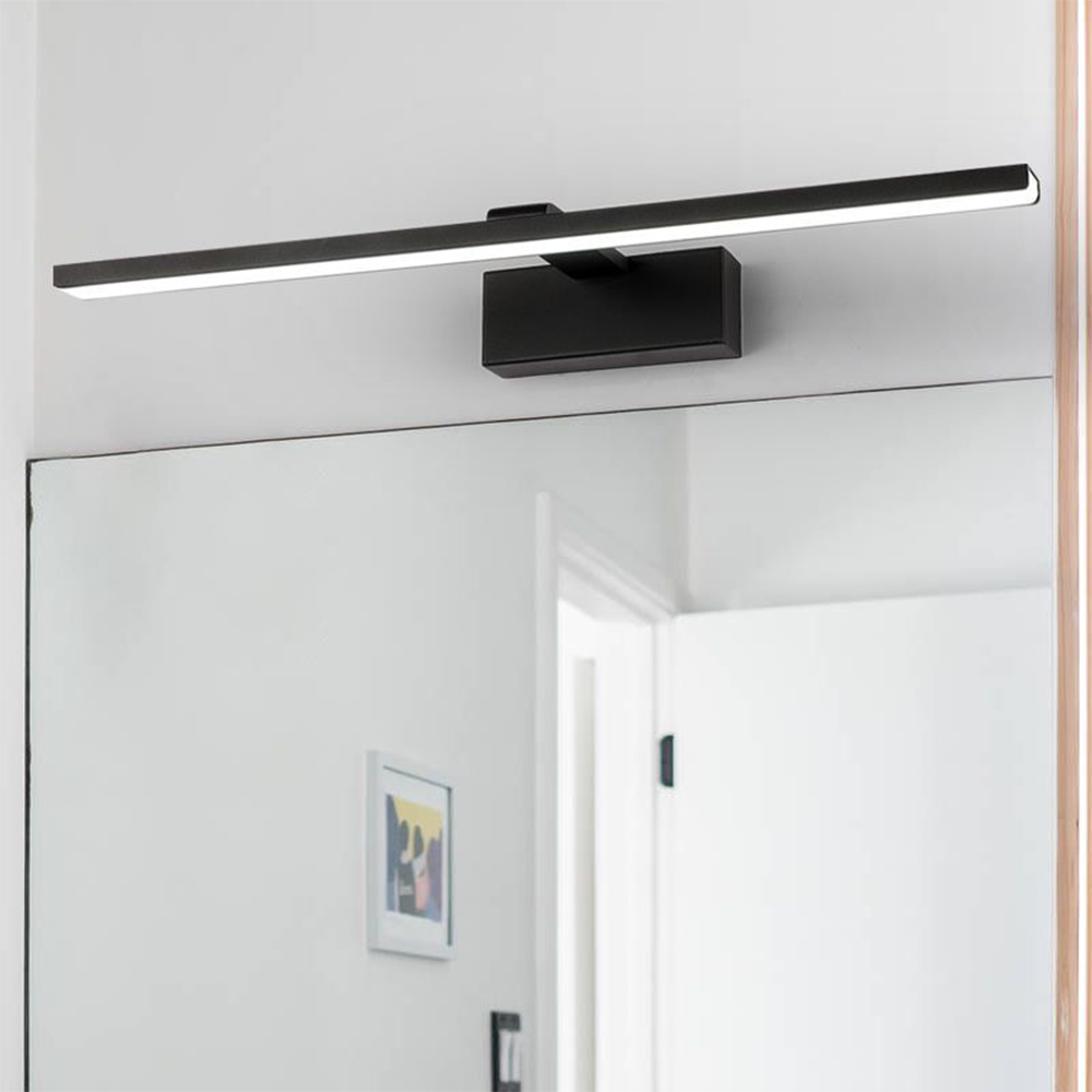 Edge Lineare Spiegelfront Waschtisch-Wandleuchte, L 39/49/59/69CM - Lumpaz