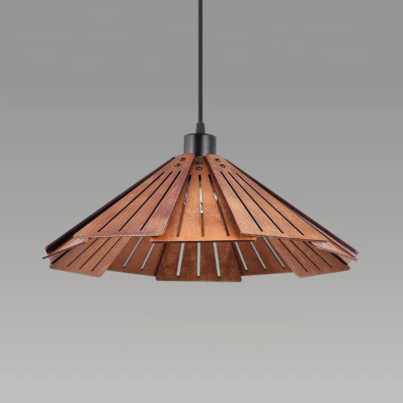 Nordische Kreative Pendelleuchte aus Holz für Esszimmer, Restaurant - Lumpaz