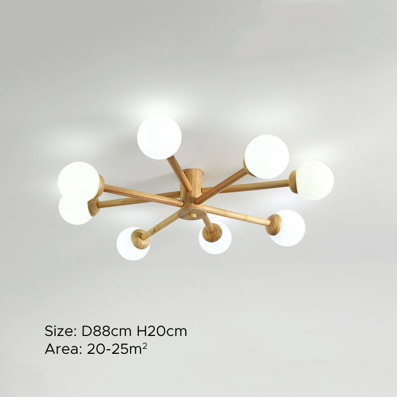 Ozawa Deckenleuchte, 6/8 -flammig - Lumpaz