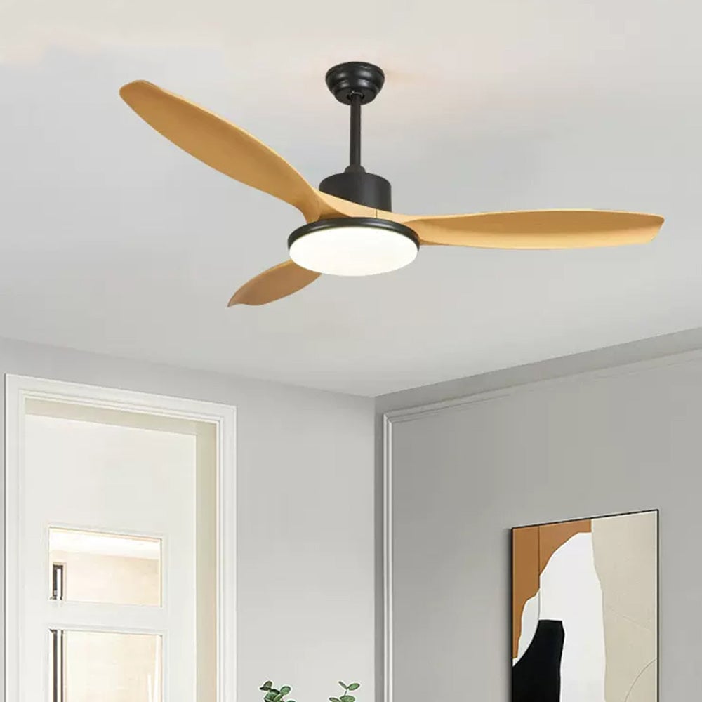 Haydn 3 Blätter Deckenventilator mit Beleuchtung, 3 Farben, ∅100/120/140CM - Lumpaz