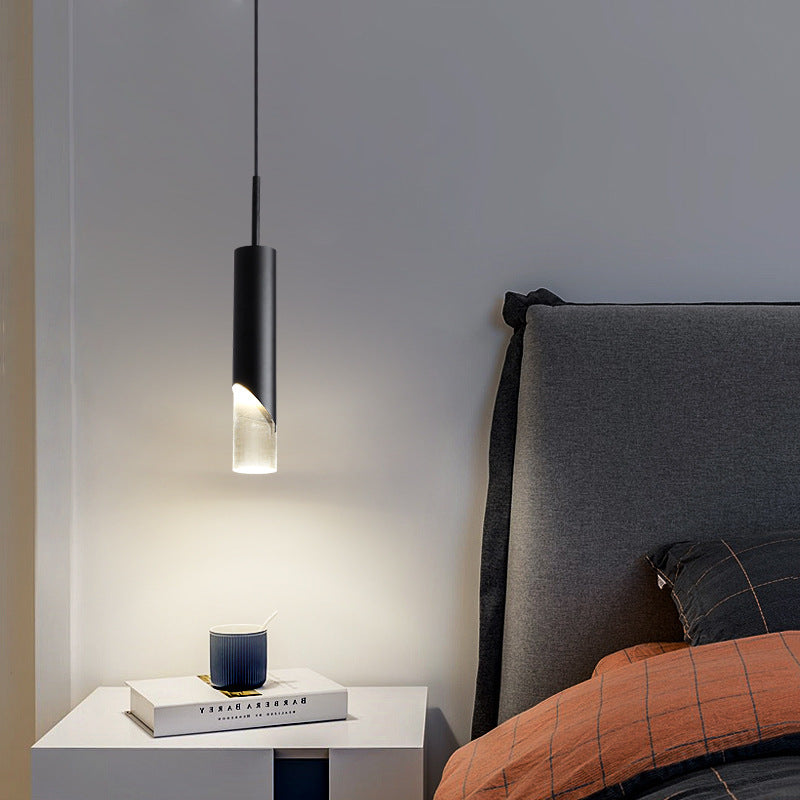Einfache Pendelleuchte aus Metall für Schlafzimmer, Esszimmer - Lumpaz