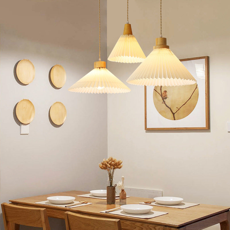 Ozawa Pendelleuchte Cluster, Plissee 4 Stile - Lumpaz