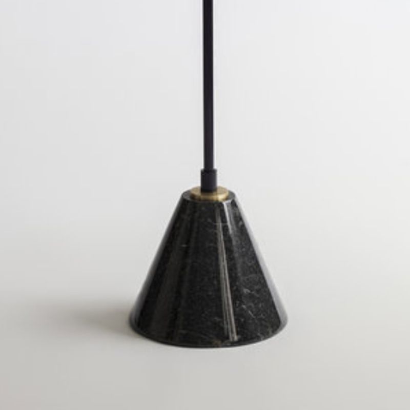 Carins Schwarze Stehlampe, Metall & Glas, 160CM Lang - Lumpaz