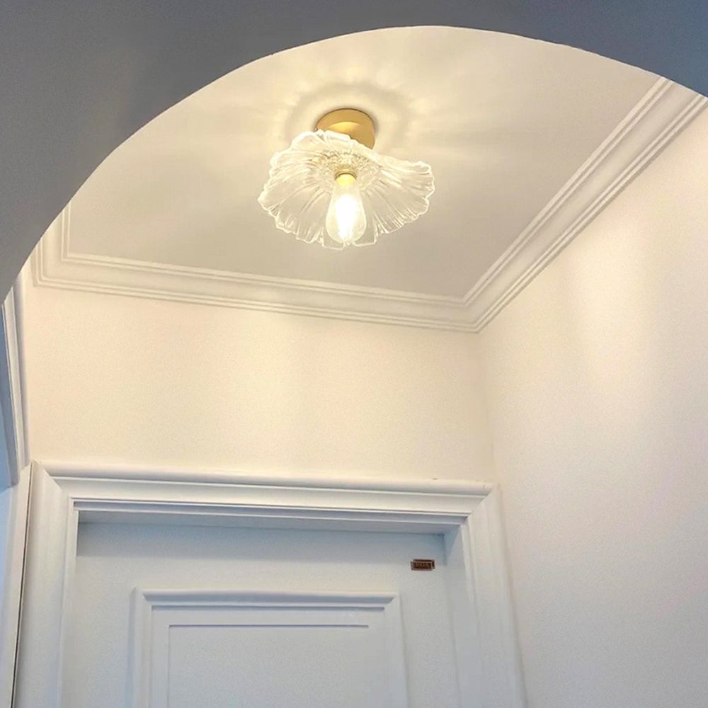 Carins Semi-Flush Mount Deckenleuchte 3 Farbtemperatur schaltbar, reines Kupfer, 2 Farben - Lumpaz