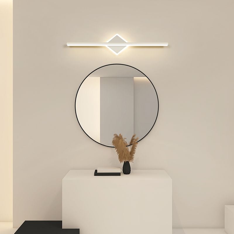 Leigh Spiegelfront Waschtisch-Wandleuchte, L 40/60/80CM - Lumpaz