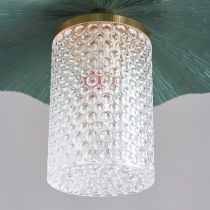 Carins Lotusblatt Stehlampe, Metall & Acryl, 3 Farben, 160CM Lang/165CM Lang - Lumpaz