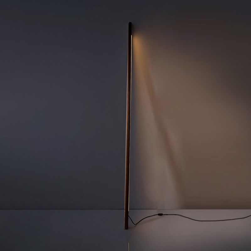 Ozawa Lineare Stehlampe, Holz & Acryl, 3 Farben, 119CM Lang - Lumpaz