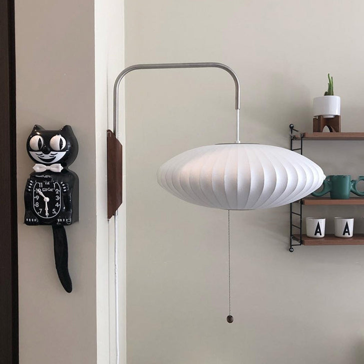 Wabi-sabi Silk Wall Lamp - Lumpaz