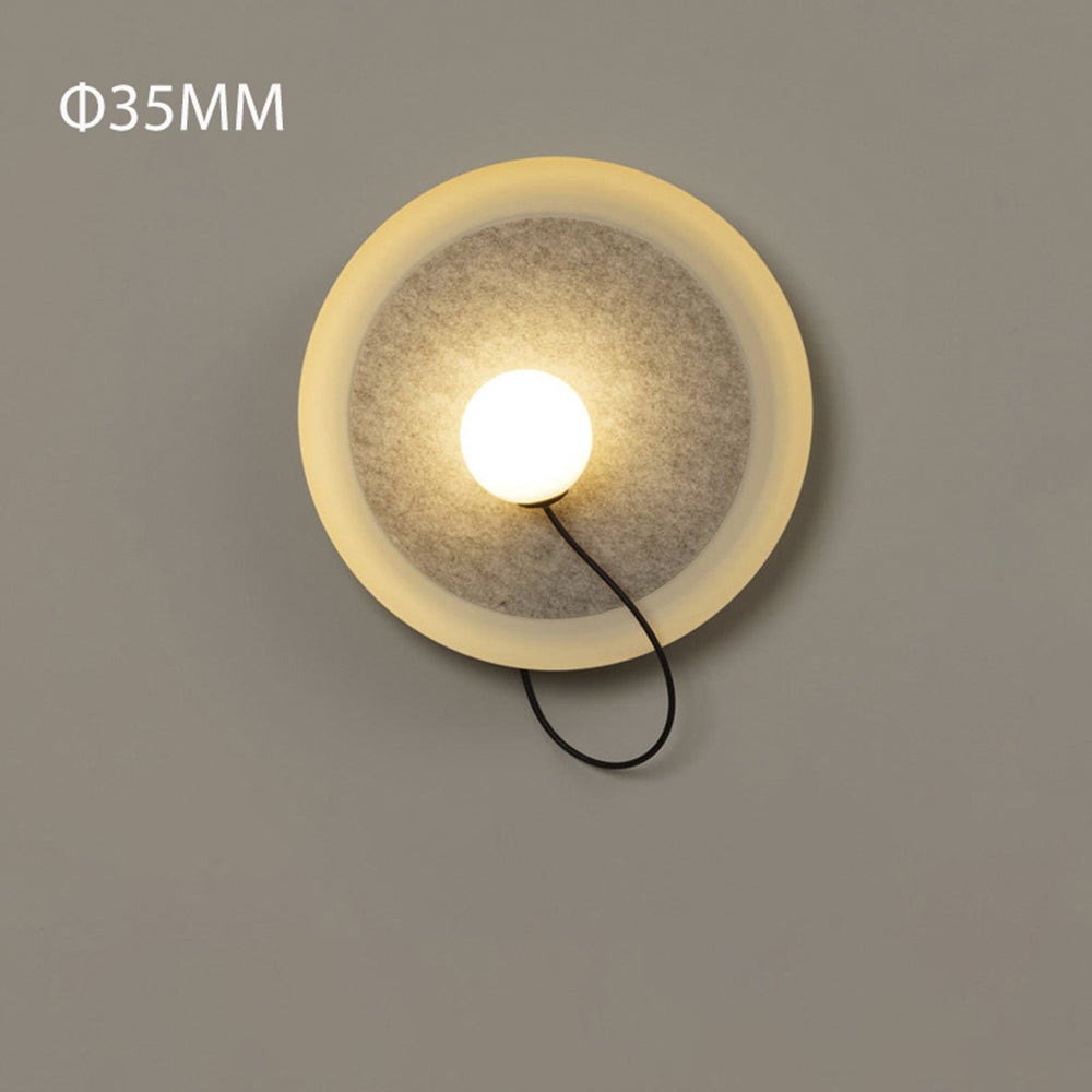 Modern Round Adjustable Wall Scones - Lumpaz