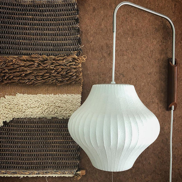 Wabi-sabi Silk Wall Lamp - Lumpaz