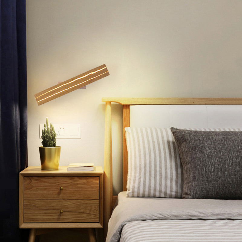 Modern Decor Wood Crack Wall Sconces - Lumpaz