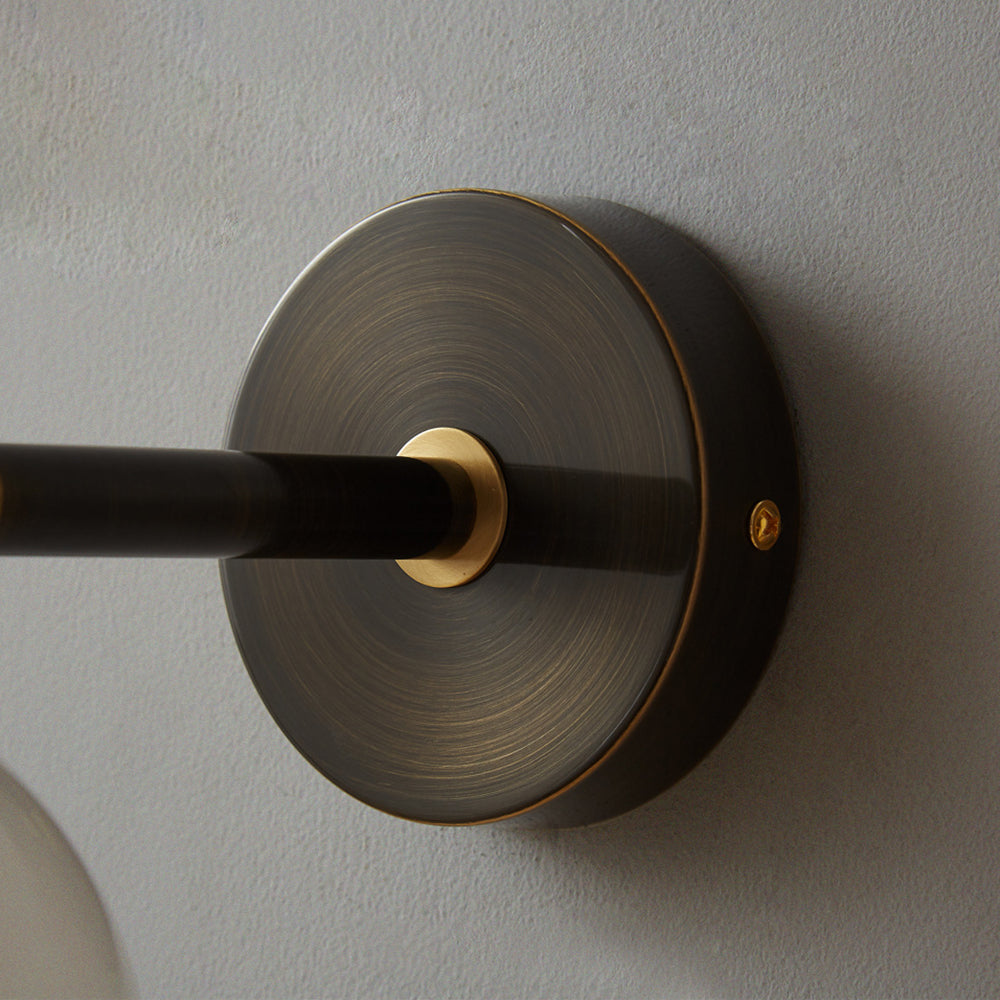 Luxury Copper Ball 1-Light Wall Sconce - Lumpaz