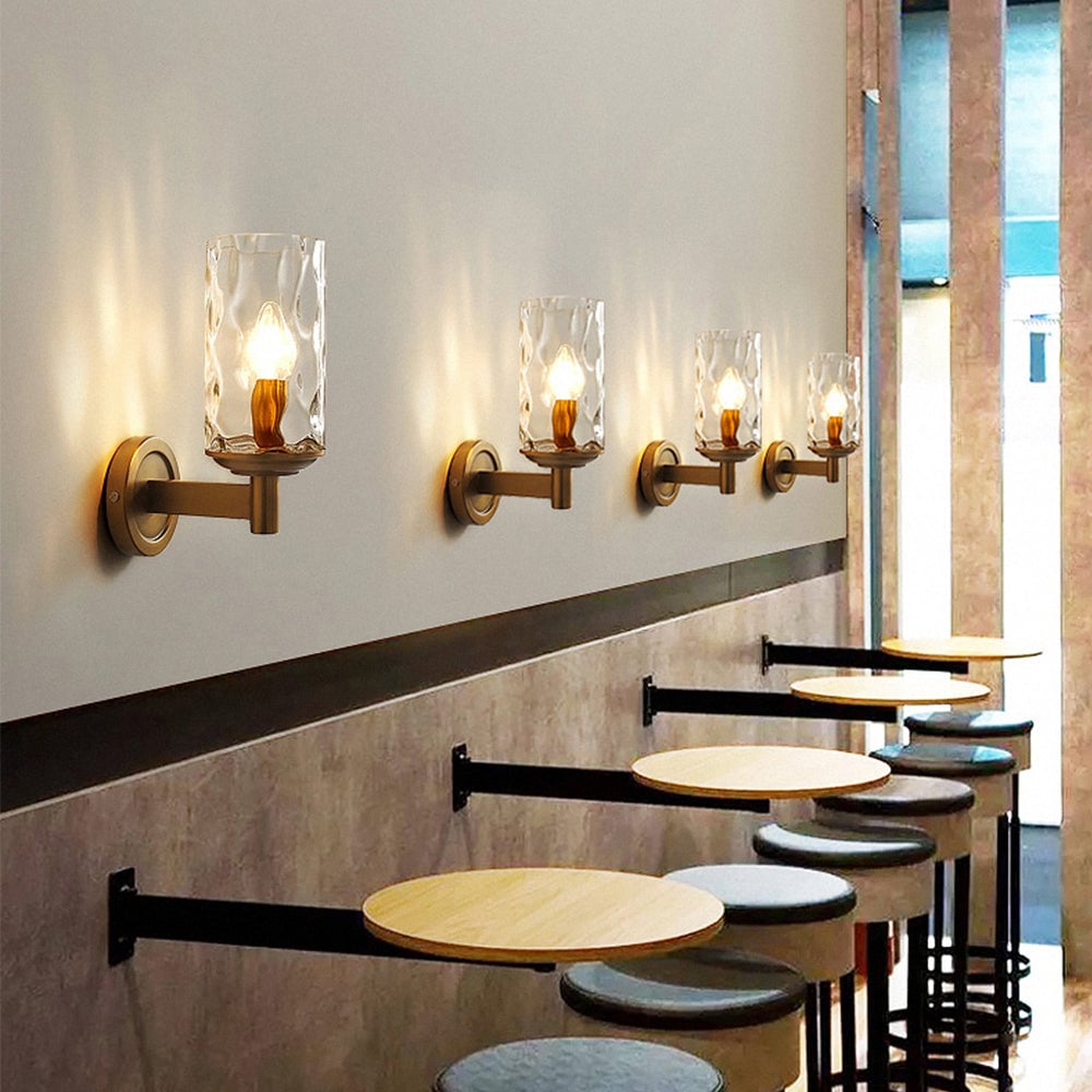 Vintage Iron Armed Wall Lamp - Lumpaz