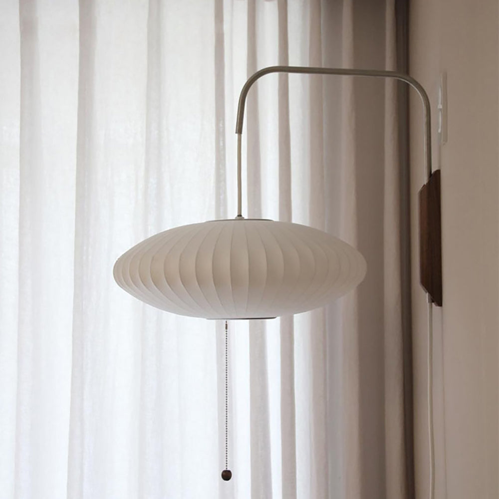 Wabi-sabi Silk Wall Lamp - Lumpaz