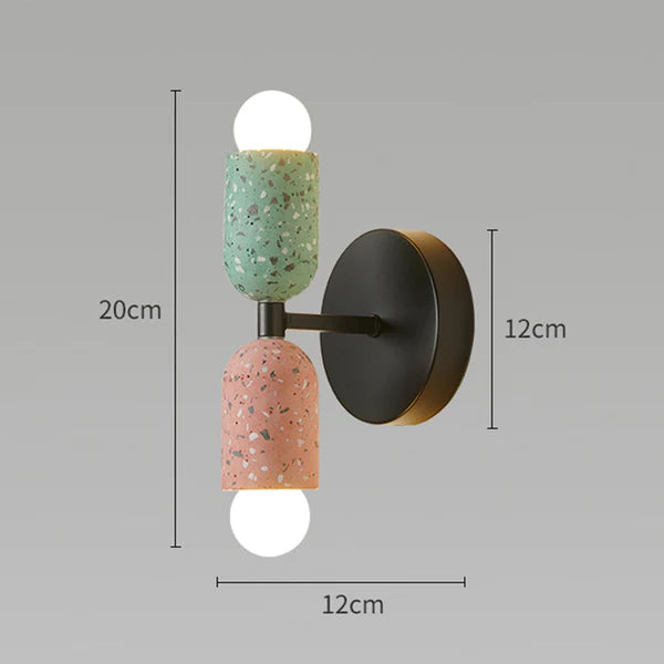 Double Head Creative Home Wall Lamp - Lumpaz