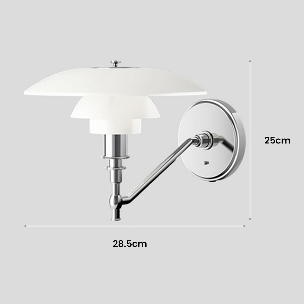 Nordic Modern Simple Wall Light White Wall Lamp - Lumpaz