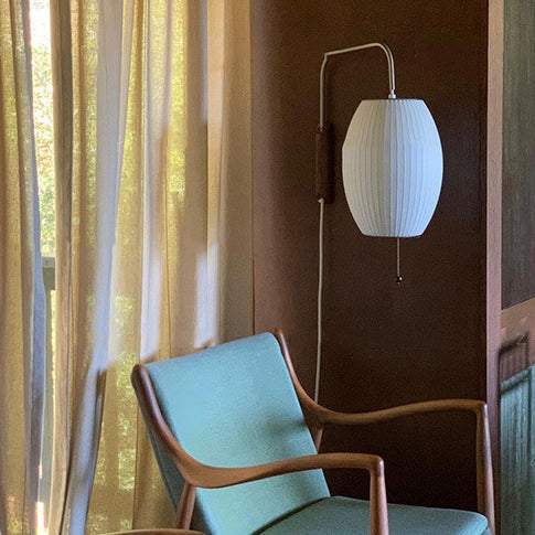 Wabi-sabi Silk Wall Lamp - Lumpaz