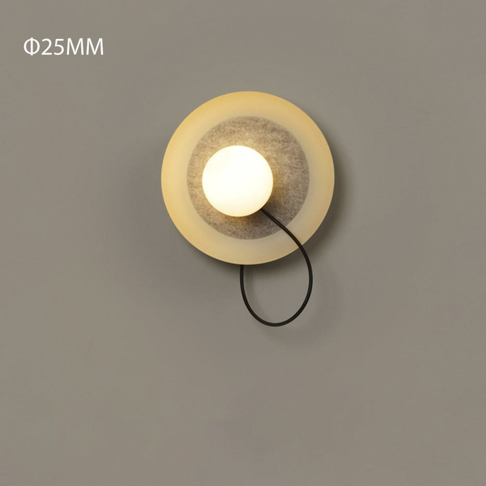 Modern Round Adjustable Wall Scones - Lumpaz