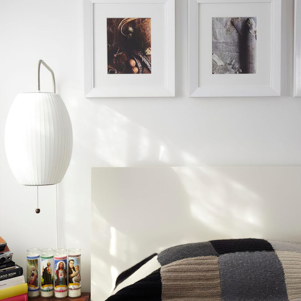 Wabi-sabi Silk Wall Lamp - Lumpaz