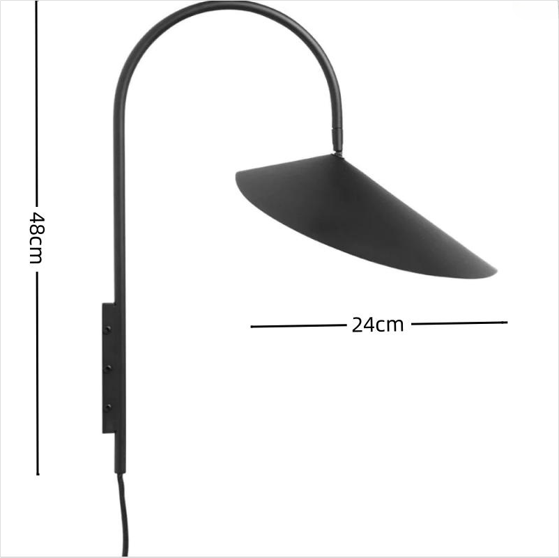 Modern Arum Creative  Wall Lamp For Bedroom - Lumpaz