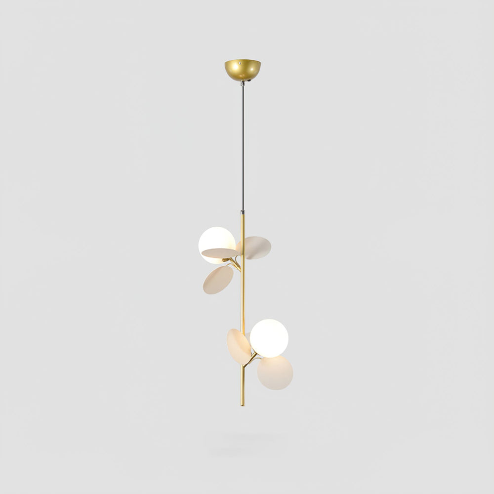 Glass Lampshade Chandelier Personality Art PVC Pendant Light - Lumpaz
