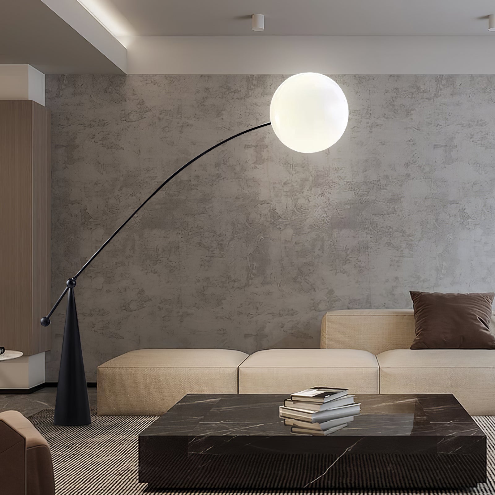 Minimalist Designer Iron Fishing Floor Lamp - Lumpaz