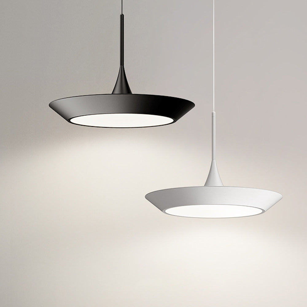 Minimalist LED Pendant Light Luxury Ultra Thin Hanging Lamps - Lumpaz