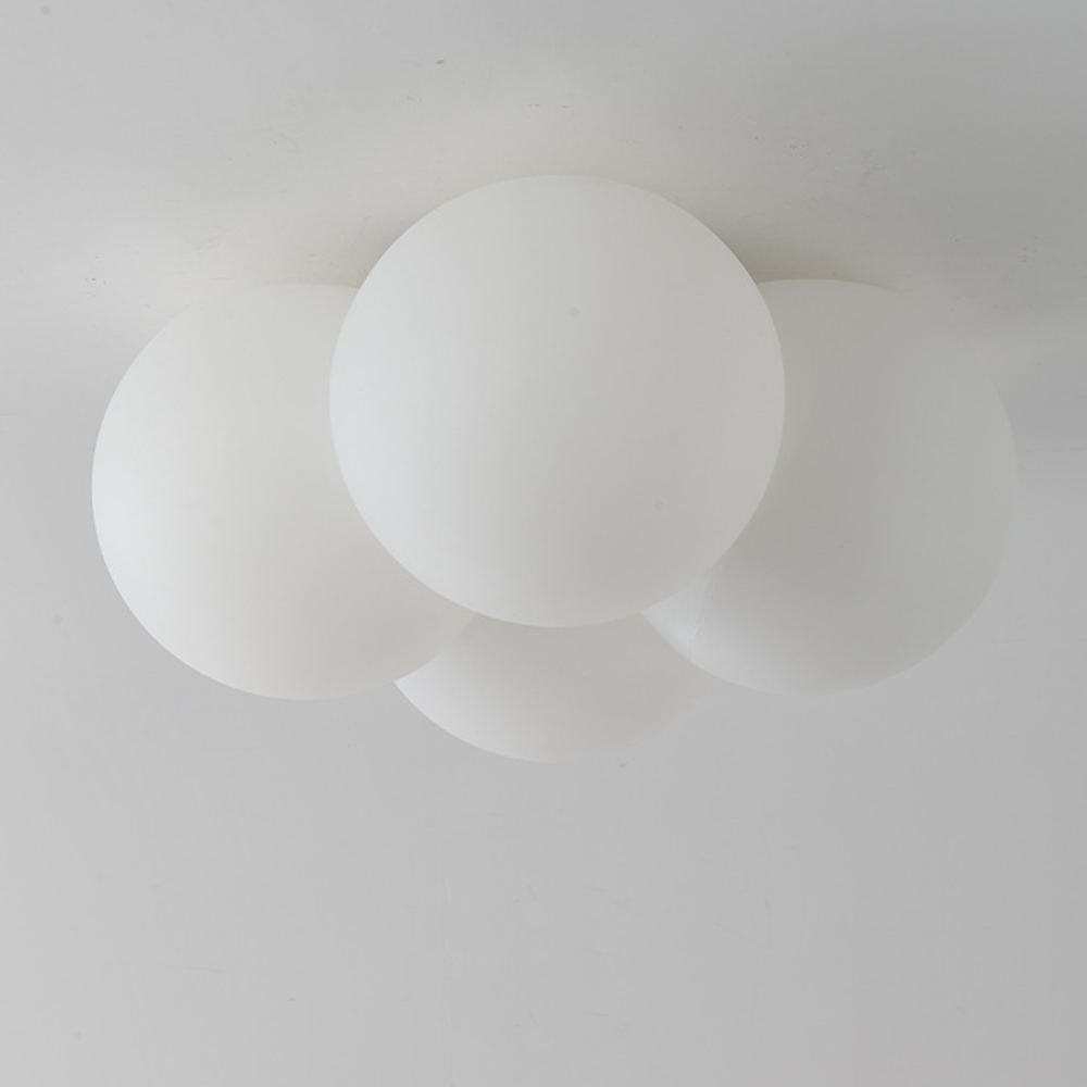 Modern White Cloud Bubbles Ceiling Light - Lumpaz