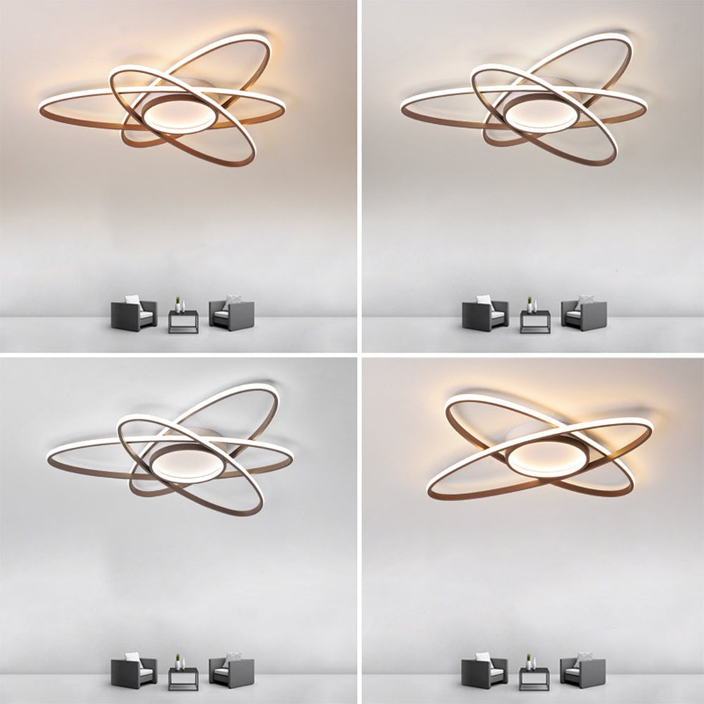 Modern Geometrical Led Ceiling Light - Lumpaz
