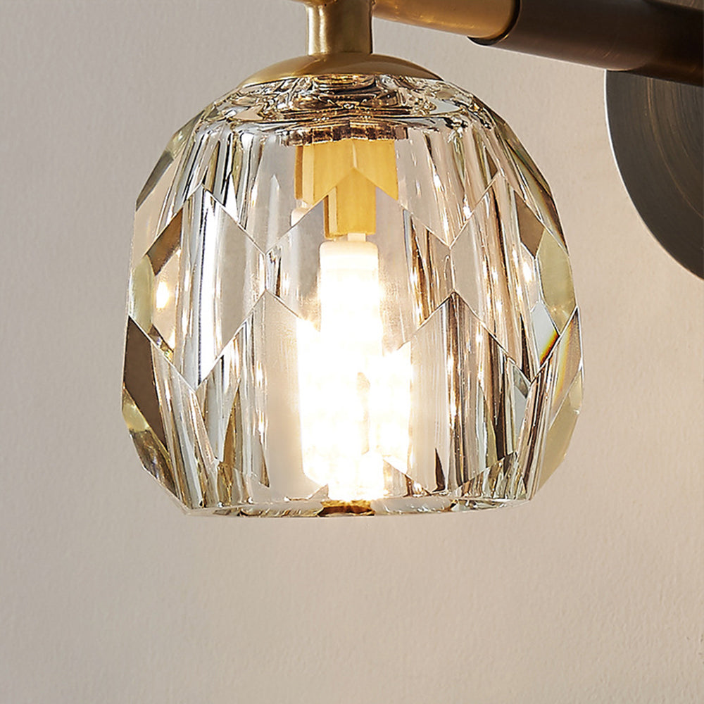 Luxury Copper Ball 1-Light Wall Sconce - Lumpaz