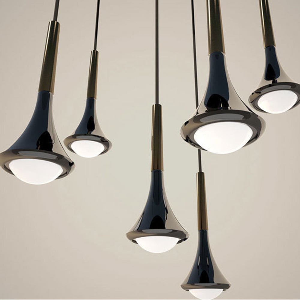 Luxury Raindrop Chandelier LED Hanging Lamp - Lumpaz