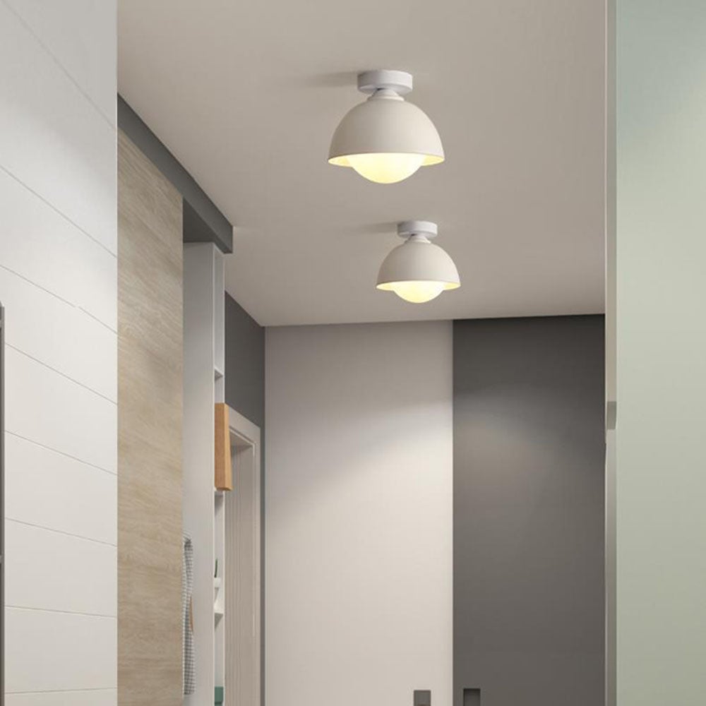 Modern Flowerpot Iron Ceiling Light - Lumpaz