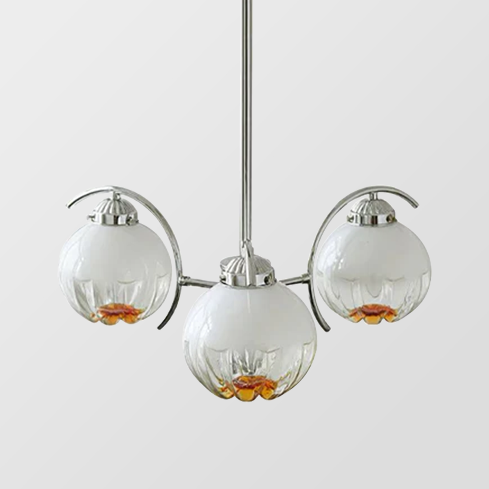 Modern Classic Flower Shape Glass Chandelier - Lumpaz