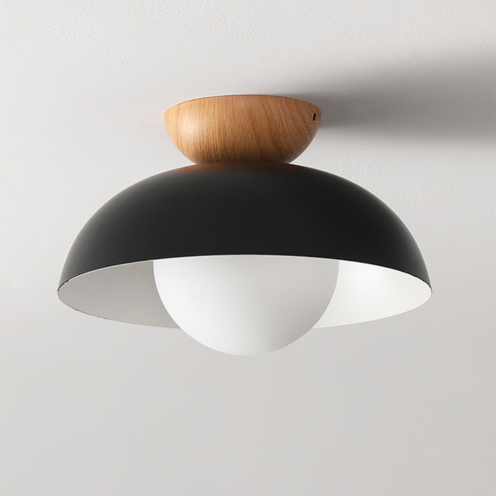 Minimalist Eco-friendly Metal Ceiling Light - Lumpaz