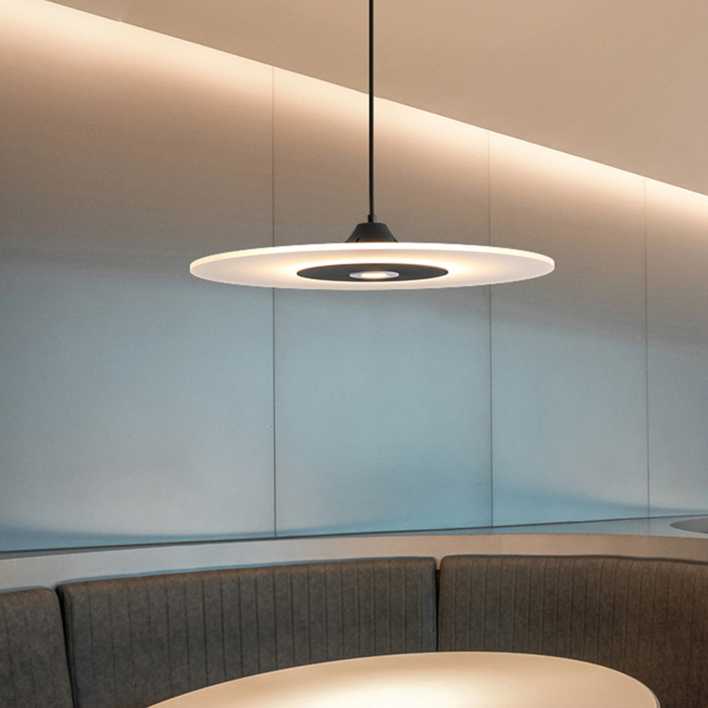 Nordic LED Flat Pendant Light For Dining Room - Lumpaz