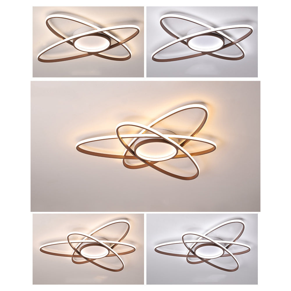 Modern Geometrical Led Ceiling Light - Lumpaz