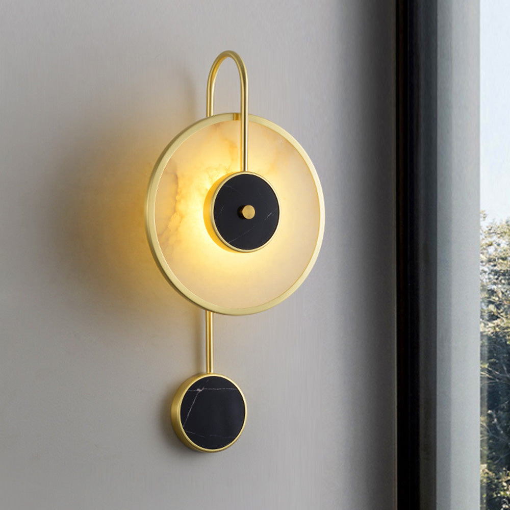 Retro Creative Indoor Round Wall Light - Lumpaz