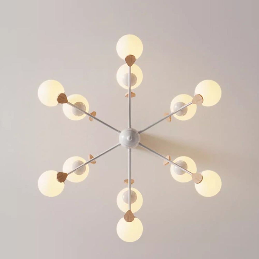 Modern Firefly Glass Chandelier - Lumpaz