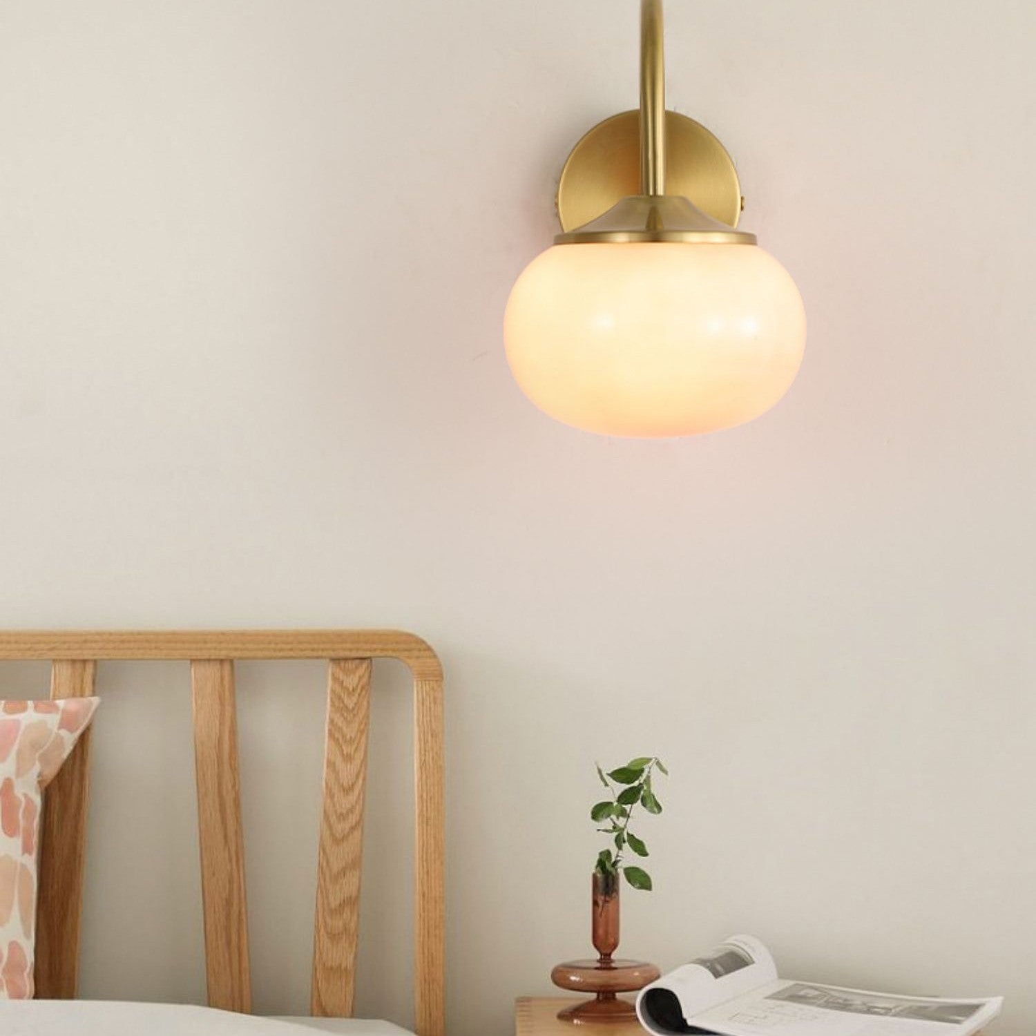 Marshmallow Sconce Bedroom Wall Lamp - Lumpaz