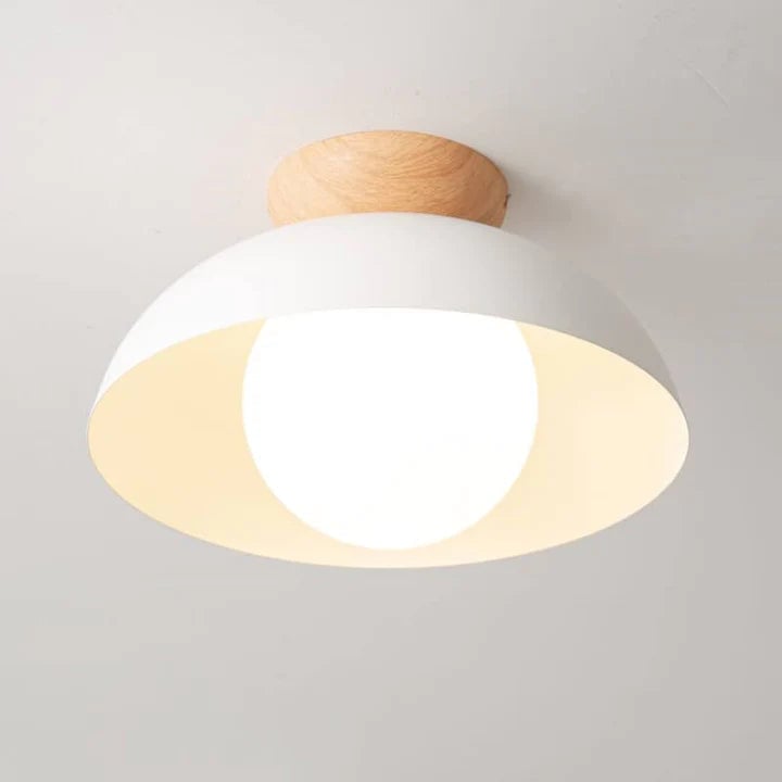 Minimalist Eco-friendly Metal Ceiling Light - Lumpaz