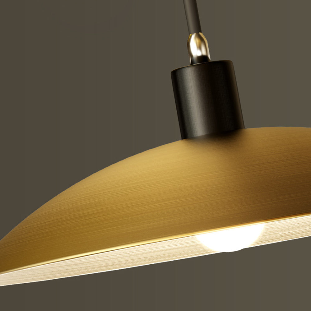 Antique Brass Pendant Lamp Living Room Chandelier for Dining Table - Lumpaz